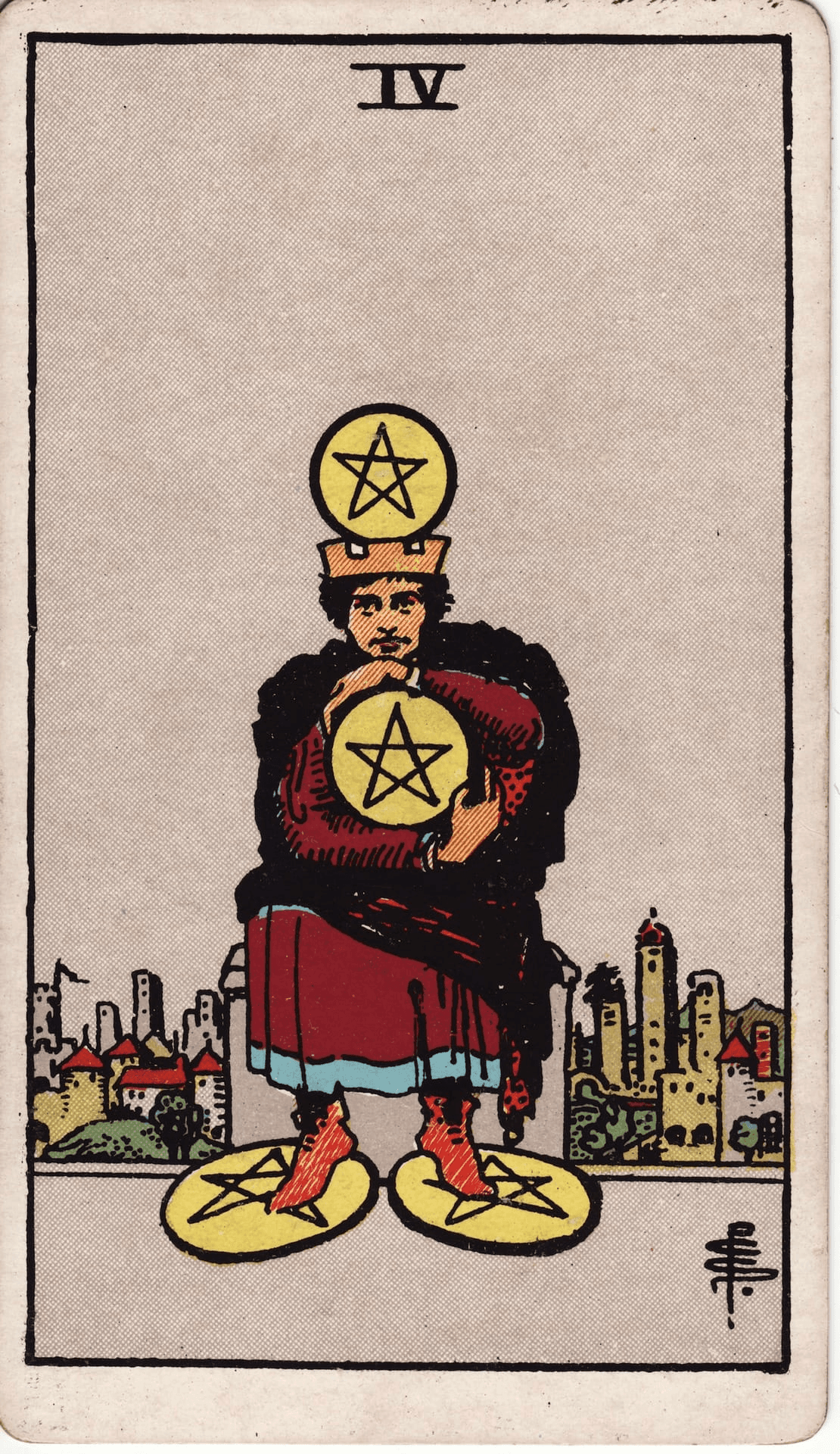 Four of Pentacles